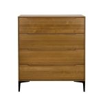 Buková komoda KD424 – 100% masivu – 90/88/41 (š/v/h)