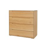 Buková komoda KD424 – 100% masivu – 90/88/41 (š/v/h)