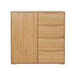 Buková komoda KD426 – 100%masivu – 90/88/41cm (š/v/h)