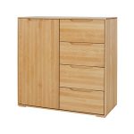Buková komoda KD426 – 100%masivu – 90/88/41cm (š/v/h)