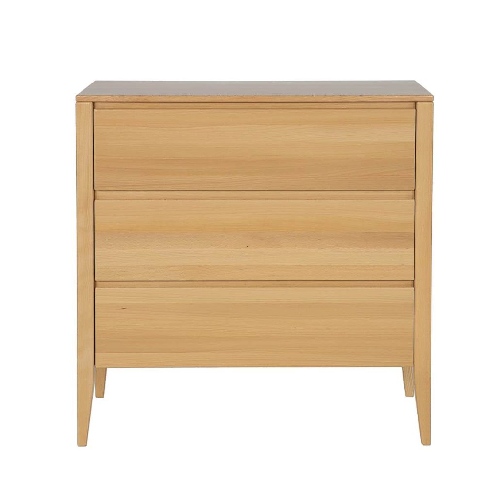 Buková komoda KO37BK Old Style masivní dřevo – 95/95/43cm (š/v/h)