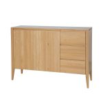 Buková komoda KO38BK Old Style masivní dřevo -137/95/43cm (š/v/h)