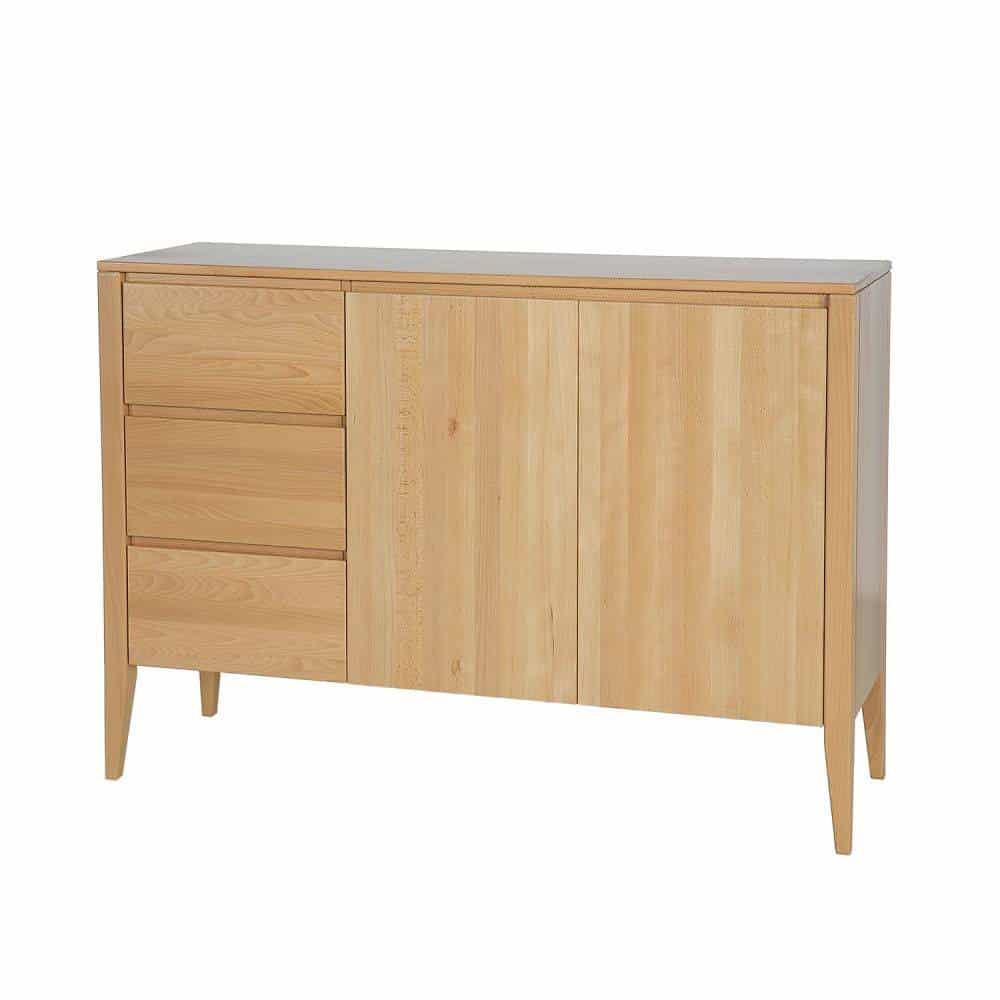 Buková komoda KO39BK Old Style masivní dřevo -137/95/43cm (š/v/h)