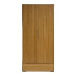 Buková šatní skříň SF421 Woodline – masiv buk – 90/191/60cm (š/v/h)