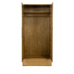 Buková šatní skříň SF421 Woodline – masiv buk – 90/191/60cm (š/v/h)