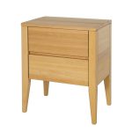 Bukový noční stolek NS31BK Old Style – 50/59/35cm (š/v/h)