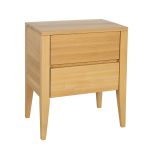 Bukový noční stolek NS31BK Old Style – 50/59/35cm (š/v/h)