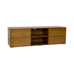 Bukový TV stolek RV420 Woodline – masiv buk – 150/45/41cm (š/v/h)