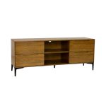 Bukový TV stolek RV420 Woodline – masiv buk – 150/45/41cm (š/v/h)