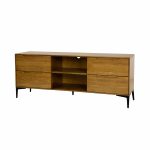 Bukový TV stolek RV420 Woodline – masiv buk – 150/45/41cm (š/v/h)