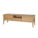 Bukový TV stolek RV435 Retro – masiv buk – 150/50/43cm (š/v/h)