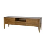 Bukový TV stolek RV435 Retro – masiv buk – 150/50/43cm (š/v/h)
