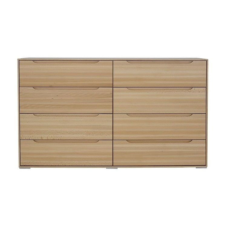 Dřevěná buková komoda KD420 – 100% masivu – 150/88/41cm (š/v/h)