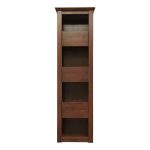Dubová knihovna DB10 Harmony – 60/200/40cm (š/v/h)