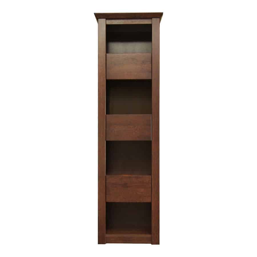 Dubová knihovna DB10 Harmony – 60/200/40cm (š/v/h)