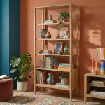 Dubová knihovna Heritage KW340 Retro – 95/199/40cm (š/v/h) – 5YG