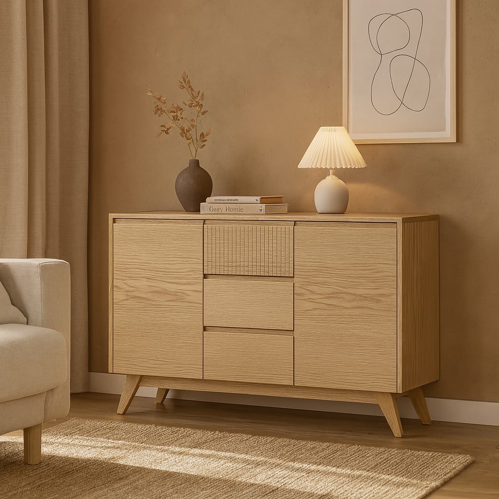Dubová komoda DB12 – 60´s Collection – 150/95/43cm (š/v/h)