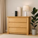 Dubová komoda DB17 Harmony – 104/85/45cm (š/v/h)