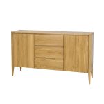 Dubová komoda Heritage KD330 Retro – 165/95/43cm (š/v/h) – 5YG