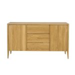 Dubová komoda Heritage KD330 Retro – 165/95/43cm (š/v/h) – 5YG