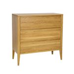 Dubová komoda Heritage KD337 Retro – 95/95/43cm (š/v/h) – 5YG