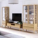 Dubová TV komoda / TV stolek Heritage RV335 Retro – 150/50/43cm (š/v/h) – 5YG