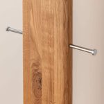 Dubová věšáková stěna OakWood nr.10 – 30/200/32cm (š/v/h)