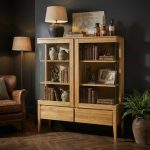 Dubová vitína Heritage KW336 Retro – 120/140/43cm (š/v/h) – 5YG
