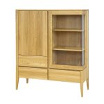 Dubová vitína Heritage KW337 Retro – 120/140/43cm (š/v/h) – 5YG