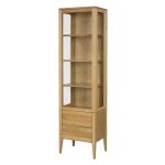 Dubová vitína Heritage KW338 Retro – 55/195/40cm (š/v/h) – 5YG