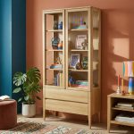 Dubová vitína Heritage KW339 Retro – 95/195/40cm (š/v/h) – 5YG