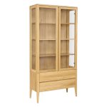Dubová vitína Heritage KW339 Retro – 95/195/40cm (š/v/h) – 5YG