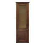 Dubová vitrína DB10 Harmony – 60/200/40cm (š/v/h)