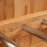 Dubový botník OakWood 11,13 – 81x40cm, 100x40cm