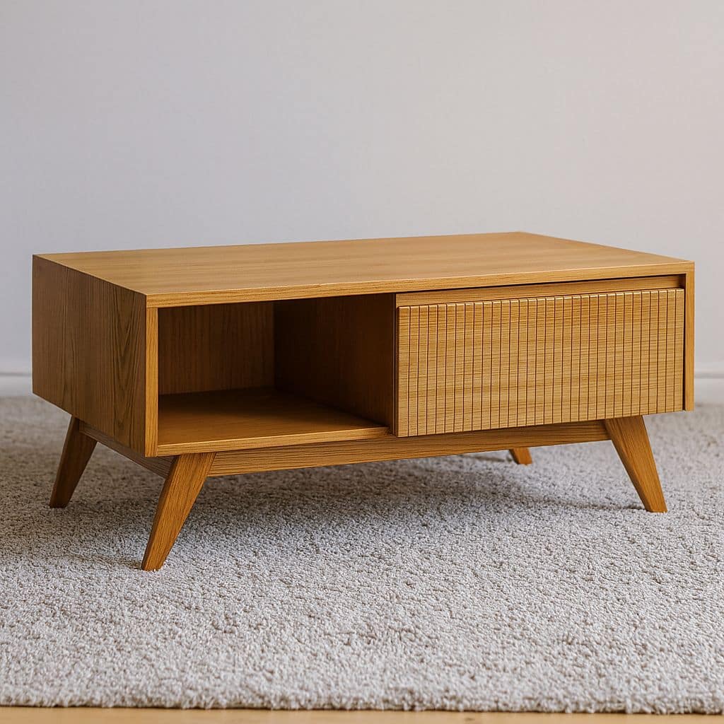 Dubový konferenční stolek DB02 – 60´s Collection – 115/50/65cm (š/v/h)