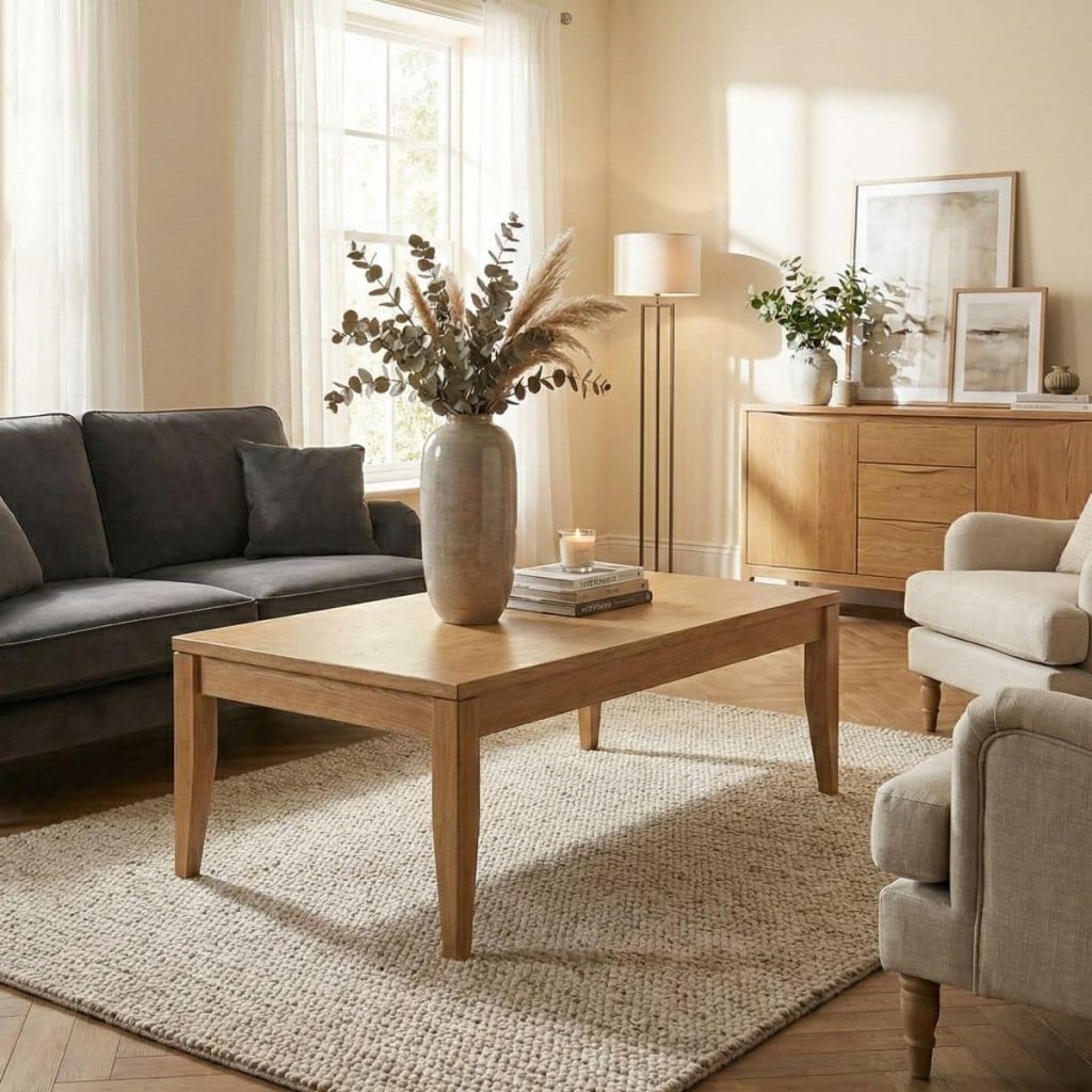 Dubový konferenční stolek Heritage ST331 Retro – více velikostí – 5YG