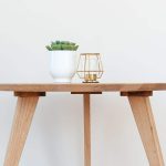 Dubový konferenční stolek Ortobello pr.50 cm
