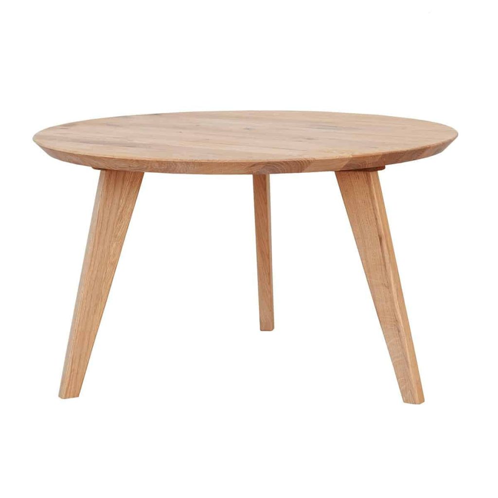 Dubový konferenční stolek Ortobello pr.70 cm