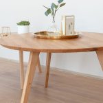 Dubový konferenční stolek Ortobello pr.90 cm