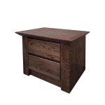 Dubový noční stolek DB03 Harmony – 55/45/40cm (š/v/h)
