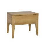 Dubový noční stolek Heritage SN330 Retro – 40(50)/41/35cm (š/v/h) – 5YG