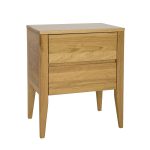 Dubový noční stolek NS31DB Heritage – 40(50)/59/35cm (š/v/h) – 5YG