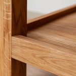 Dubový novinový stolek OakWood nr.108- 65/50/40cm (š/v/h)