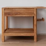 Dubový novinový stolek OakWood nr.108- 65/50/40cm (š/v/h)