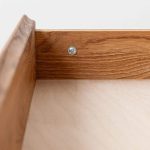 Dubový novinový stolek OakWood nr.108- 65/50/40cm (š/v/h)