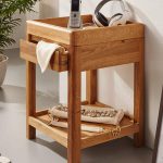 Dubový stolek OakWood nr.03 – 40/60/40cm (š/v/h)