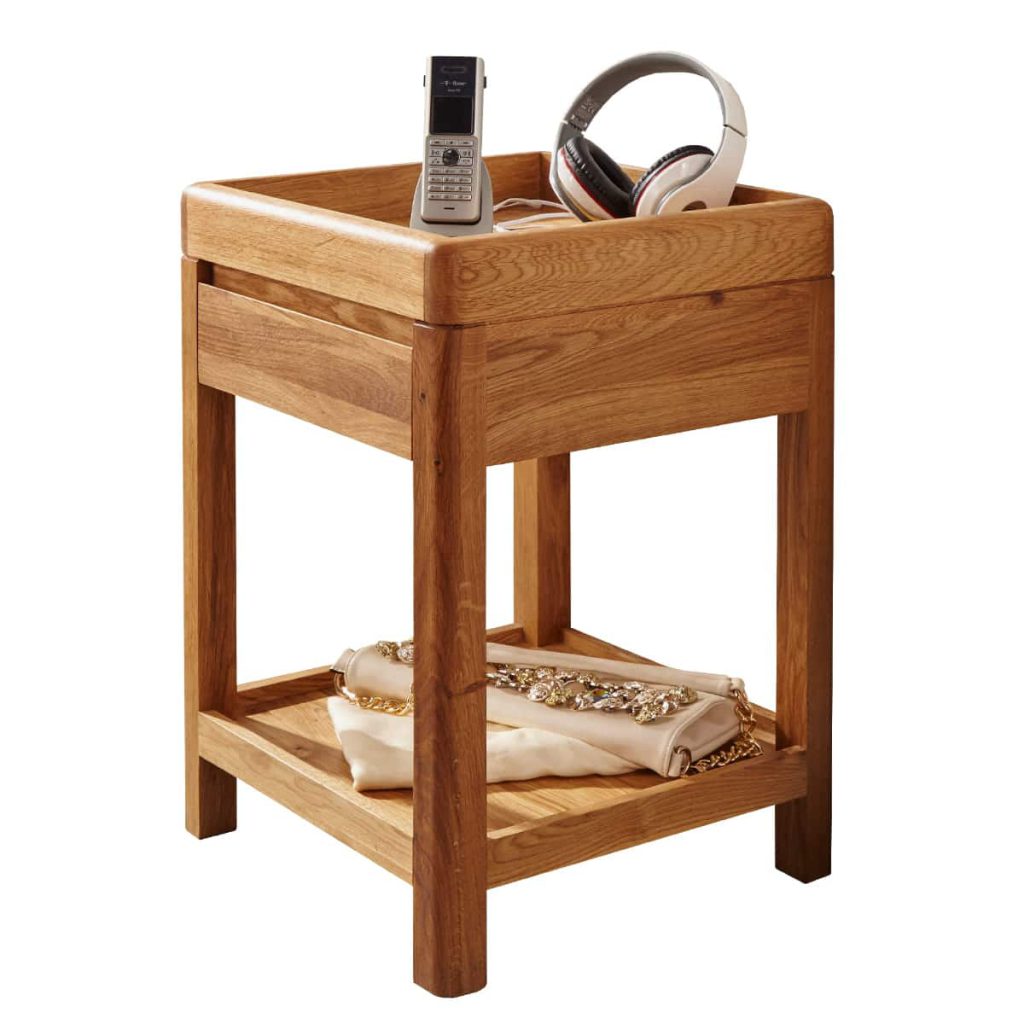 Dubový stolek OakWood nr.03 – 40/60/40cm (š/v/h)