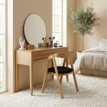 Dubový toaletní stolek Heritage LT332 Retro – 127/80/43cm (š/v/h) – 5YG