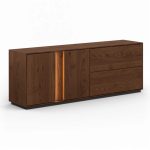 Dubový TV stolek / TV komoda ESSENCE nr.06 – 165/60/43 ( š/v/h)