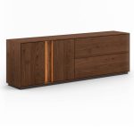 Dubový TV stolek / TV komoda ESSENCE nr.07 – 185/60/43 ( š/v/h)